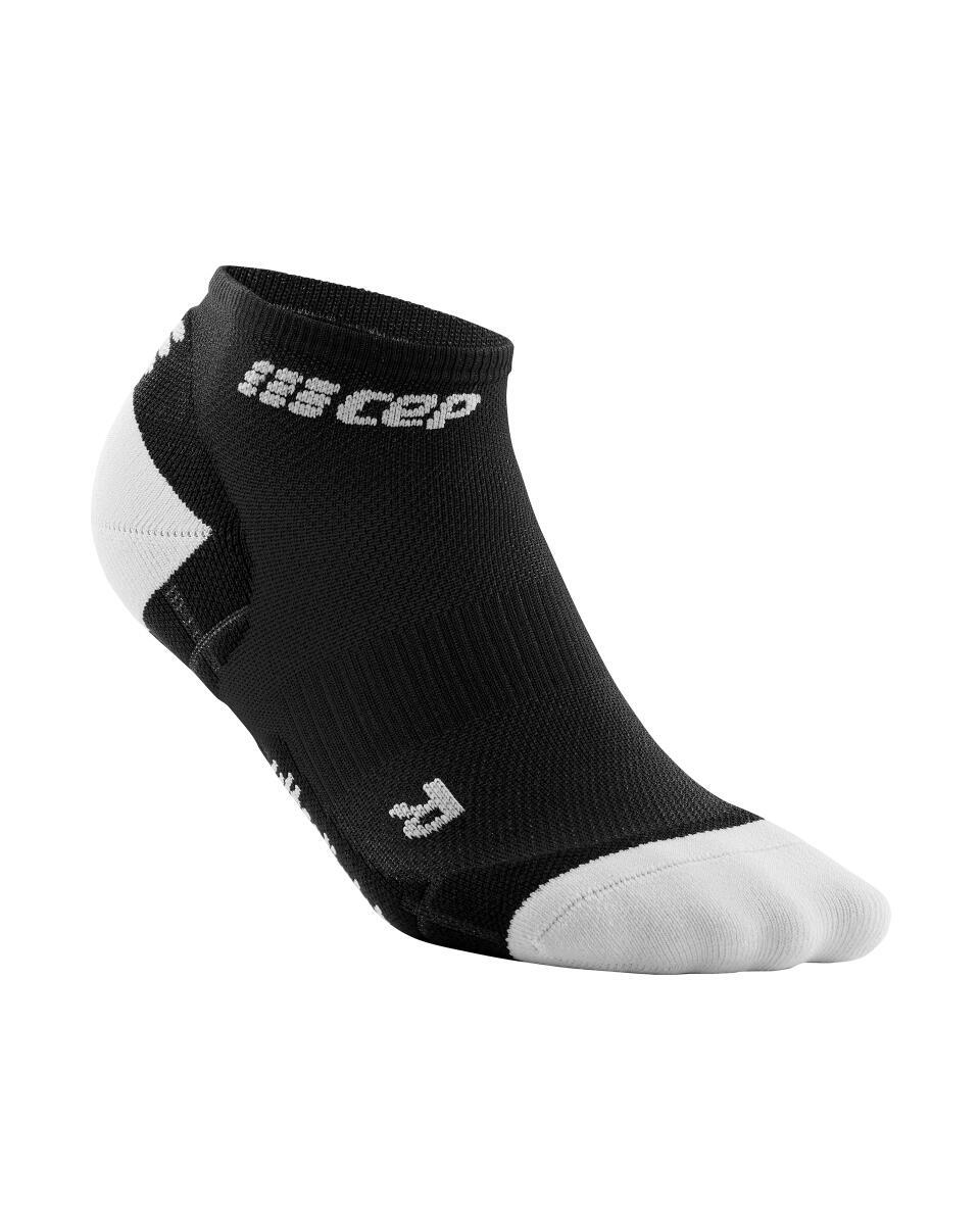Sosete compresie peste glezna - ultralight low-cut socks W - black | light grey