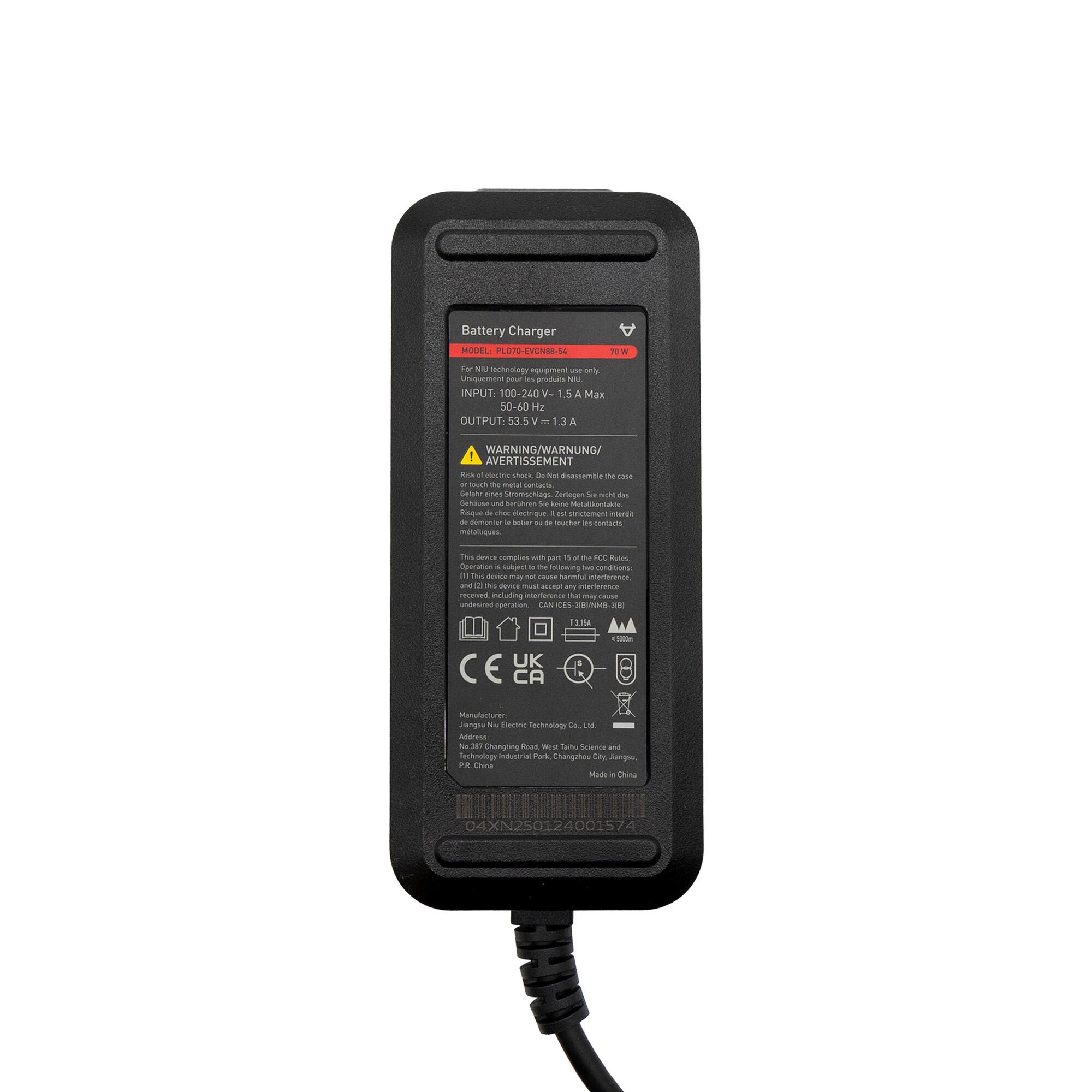 Cargador NIU K2 (EU) 2/3