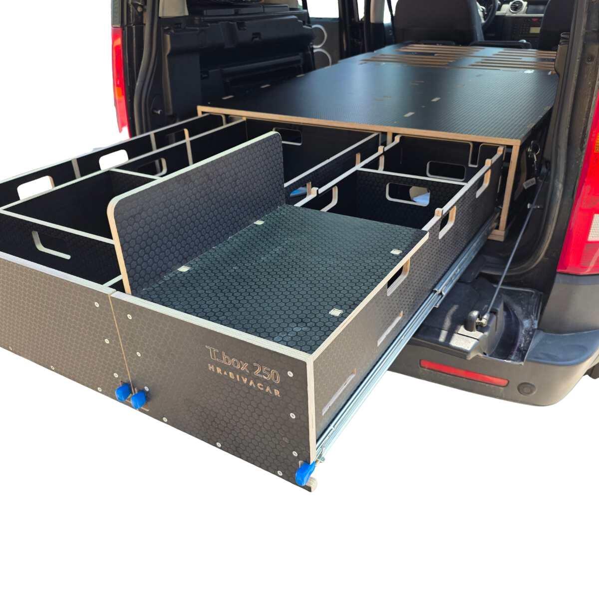 Module Tiroirs et Lit HRB pour Land Rover Discovery 3/4 9/13