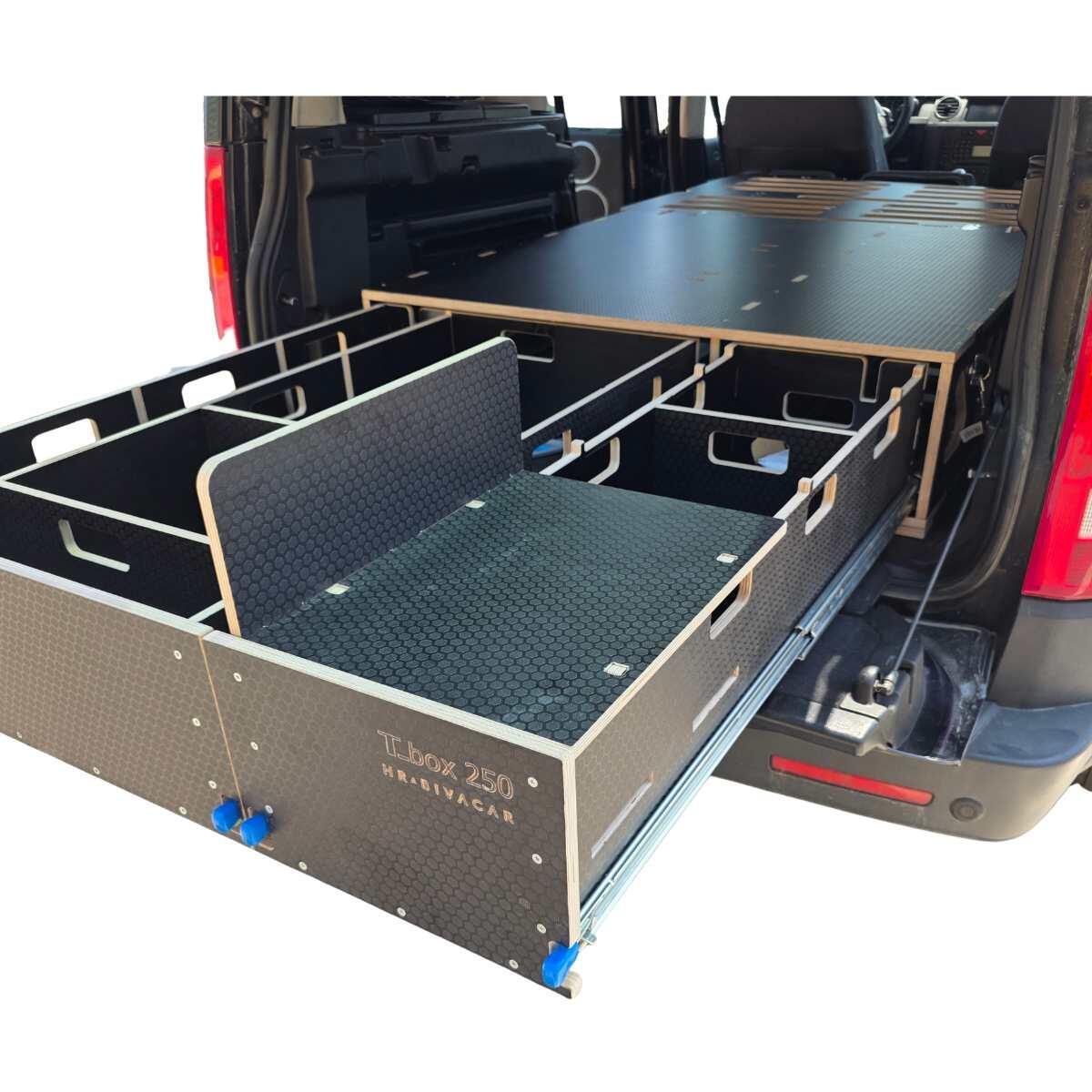 Module Tiroirs et Lit HRB pour Land Rover Discovery 3/4 2/13