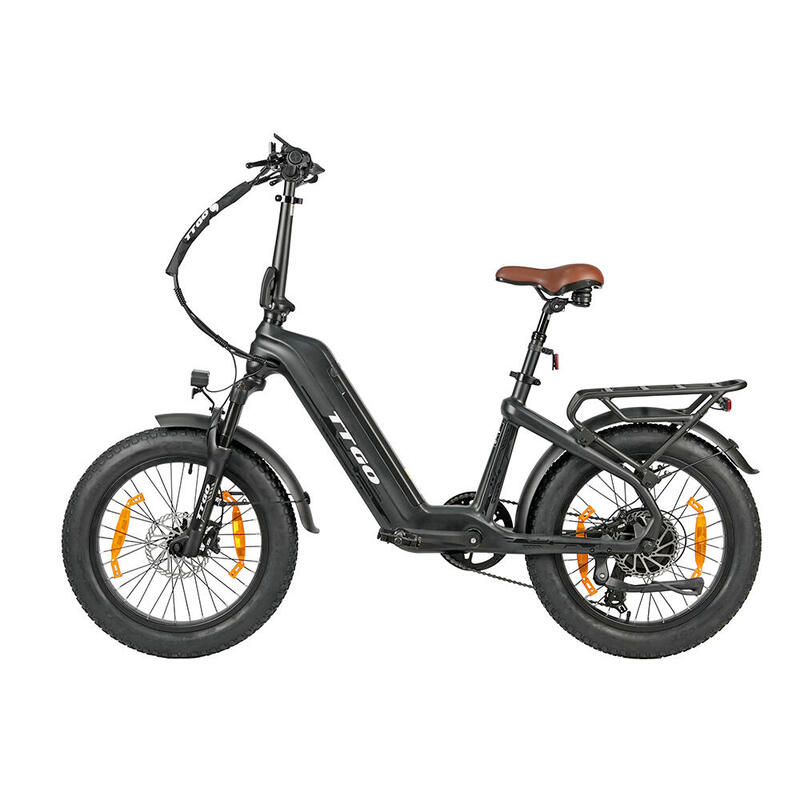 Bicicletă electrică TTGO F8 Pedelec City, transmisie cu 7 viteze