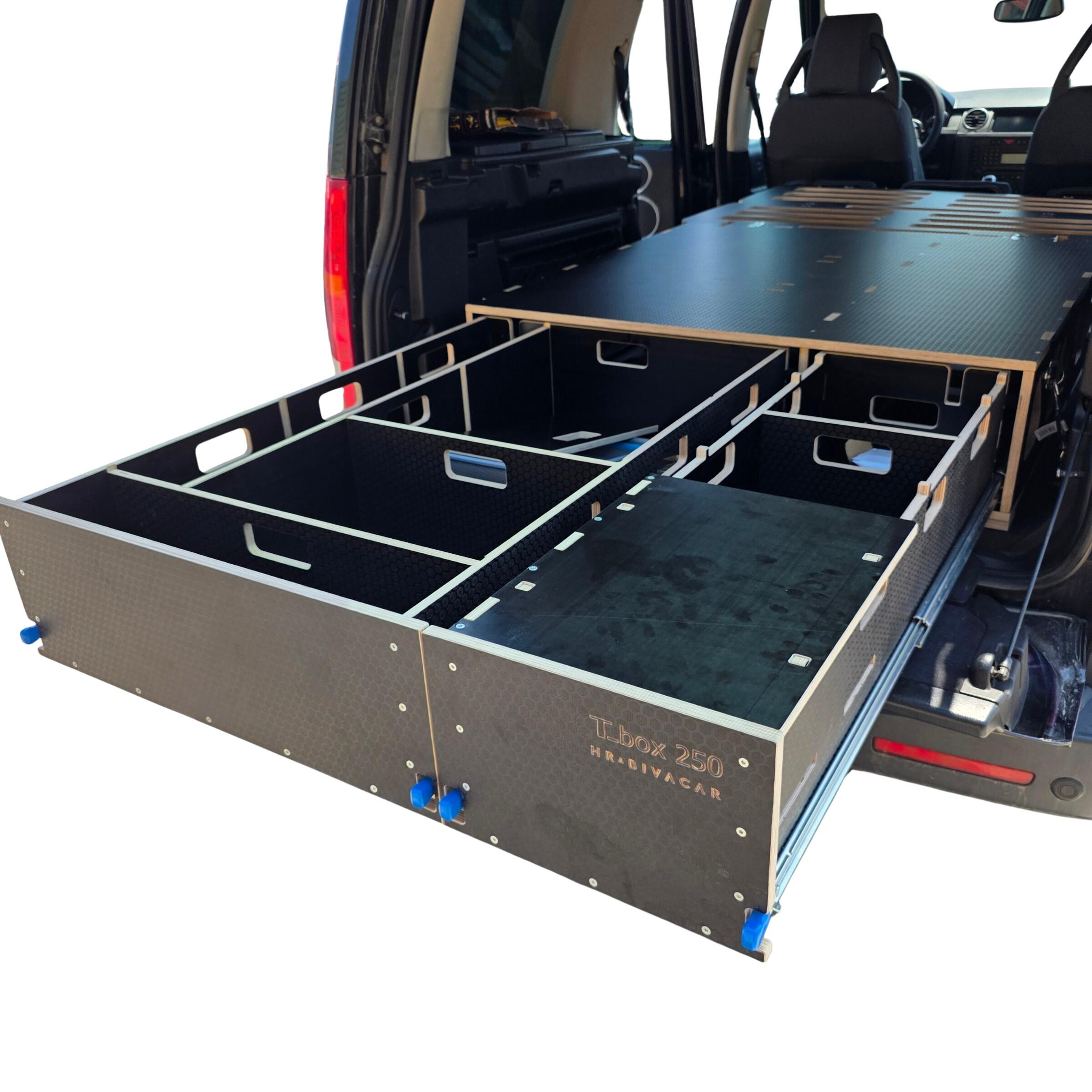 Module Tiroirs et Lit HRB pour Land Rover Discovery 3/4 10/13