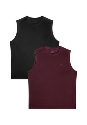 Heren lichtgewicht mesh hardloop tanktop gerecycled polyester polygiene