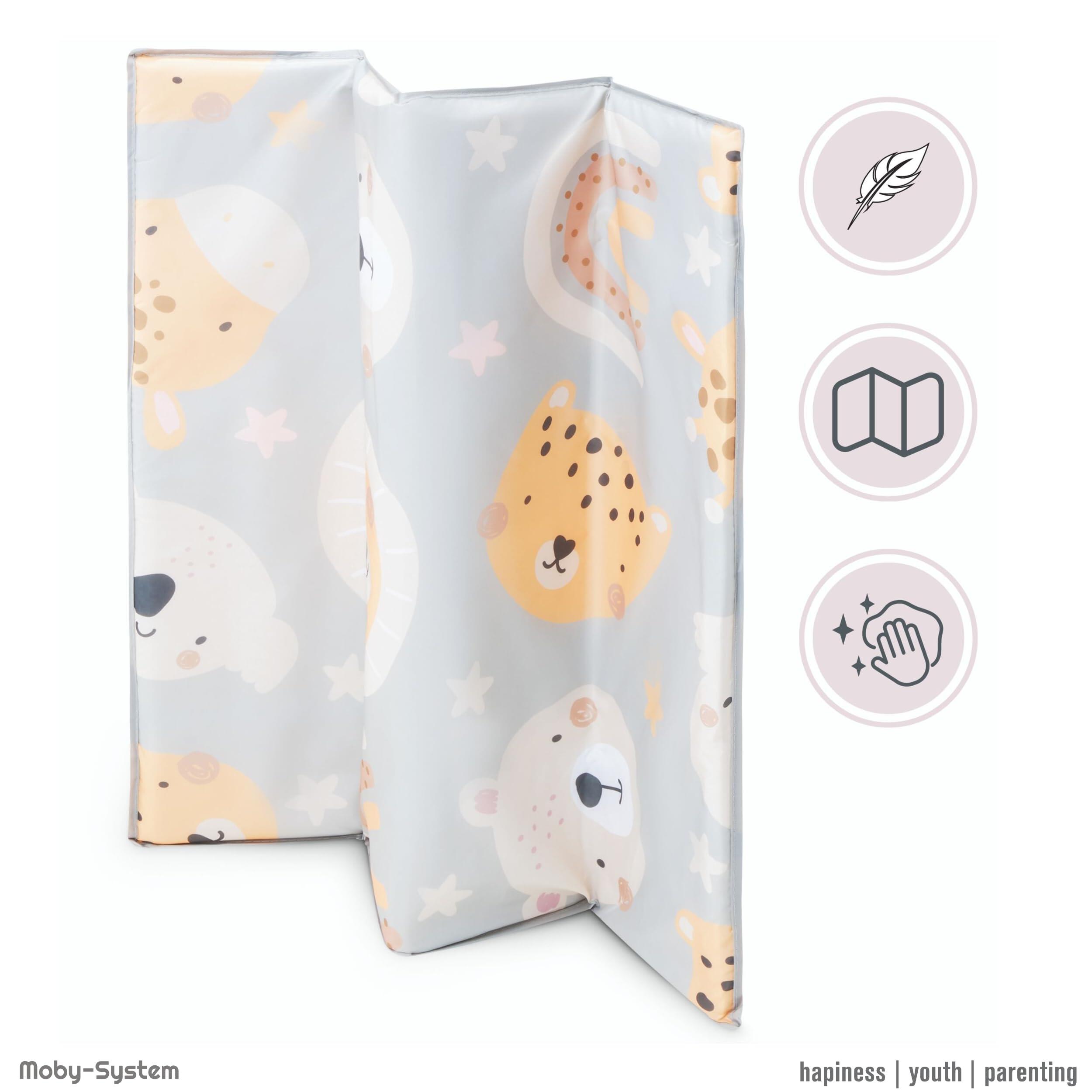 Speelruimte - unisex - opvouwbaar, inclusief matras - grijs 7/8