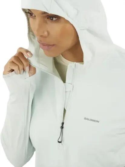 Veste à capuche 1/2 Zip Femme Salomon Sense Aero Hybrid Bleu 4/4
