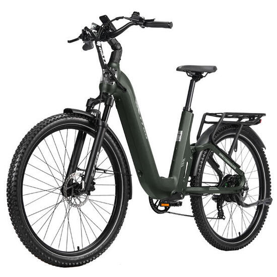 Elektrische fiets voor volwassenen TTGO E-SUVO batterij 48V15Ah banden 27,5 inch