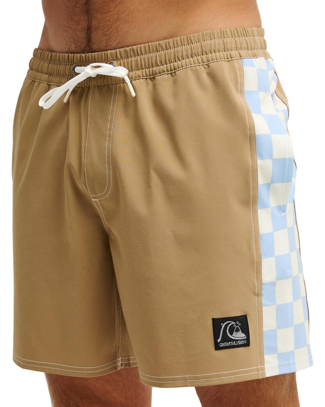 Zwembroek ORIGINAL ARCH VOLLEY 17" Beige Heren 4/4