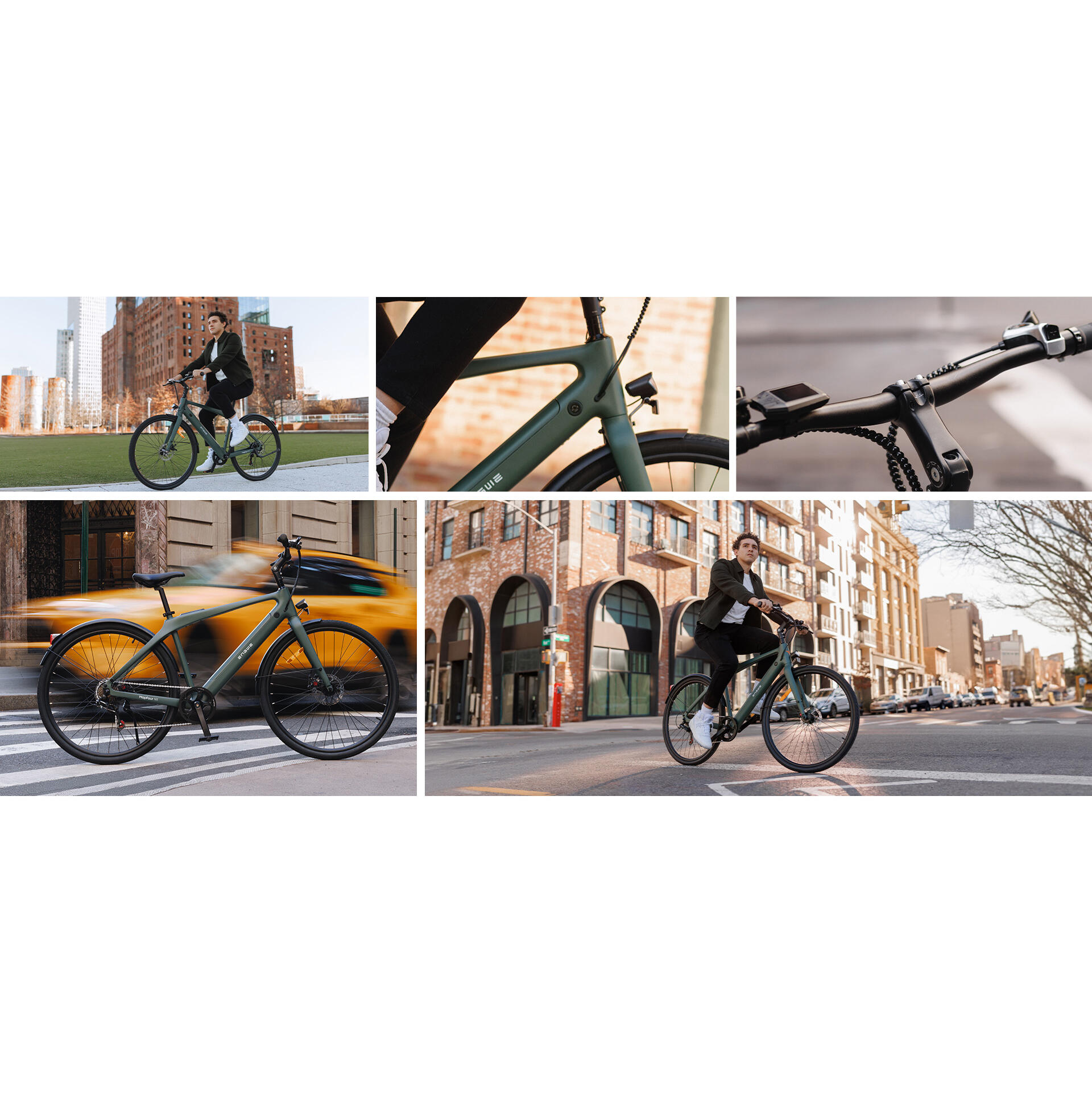 Bicicletta elettrica per adulti ENGWE N1 AIR ST Batteria 36V10Ah 11/14