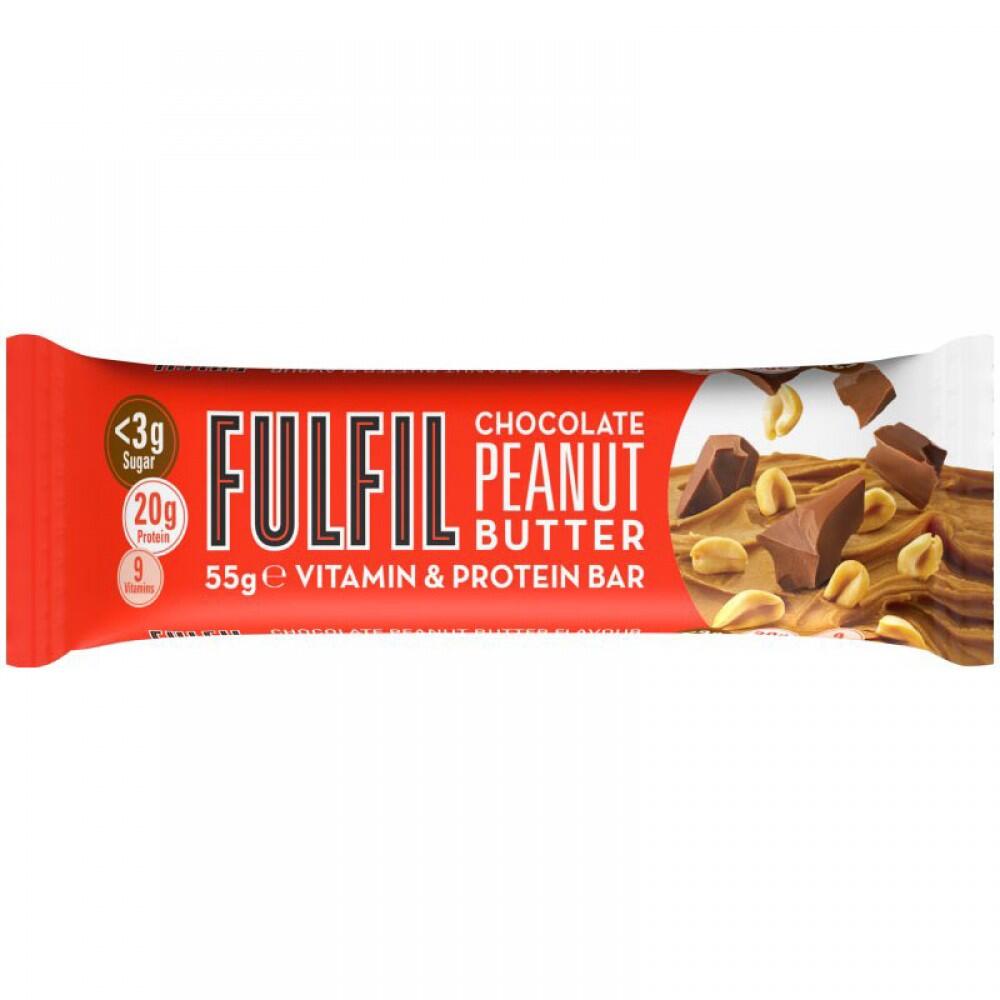 Fulfil Vitamin & Protein Bar 55g x15 Chocolate Peanut Butter
