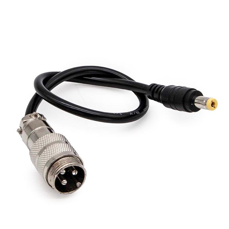 Adaptador aéreo GX16 a DC55x21 2/4