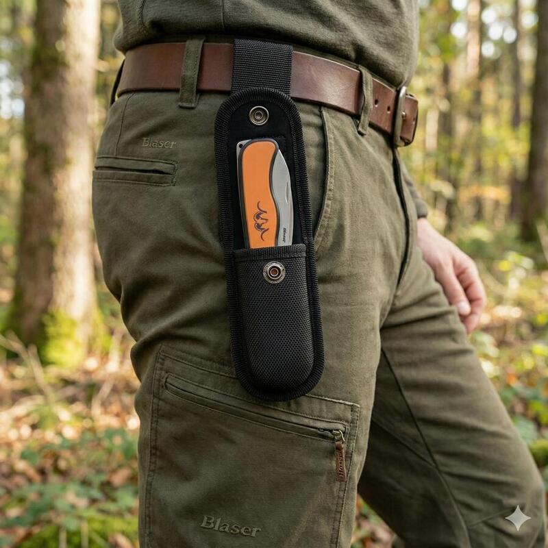 Briceag multifunctional Blaser Ultimate orange cu husa