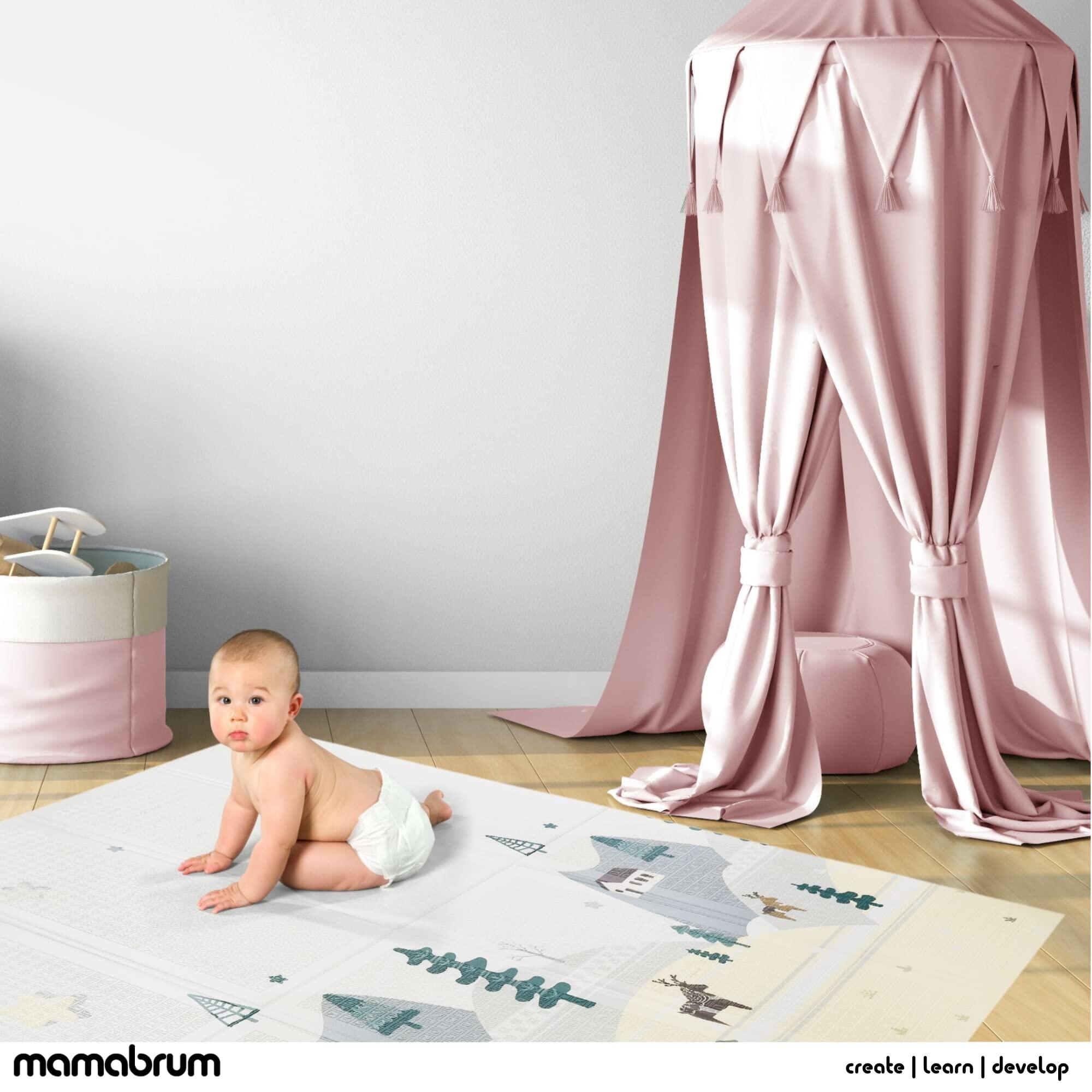 Speelkleed - baby - gemengd - opvouwbaar XXL, dubbelzijdig, niet-giftig XPE 2/10