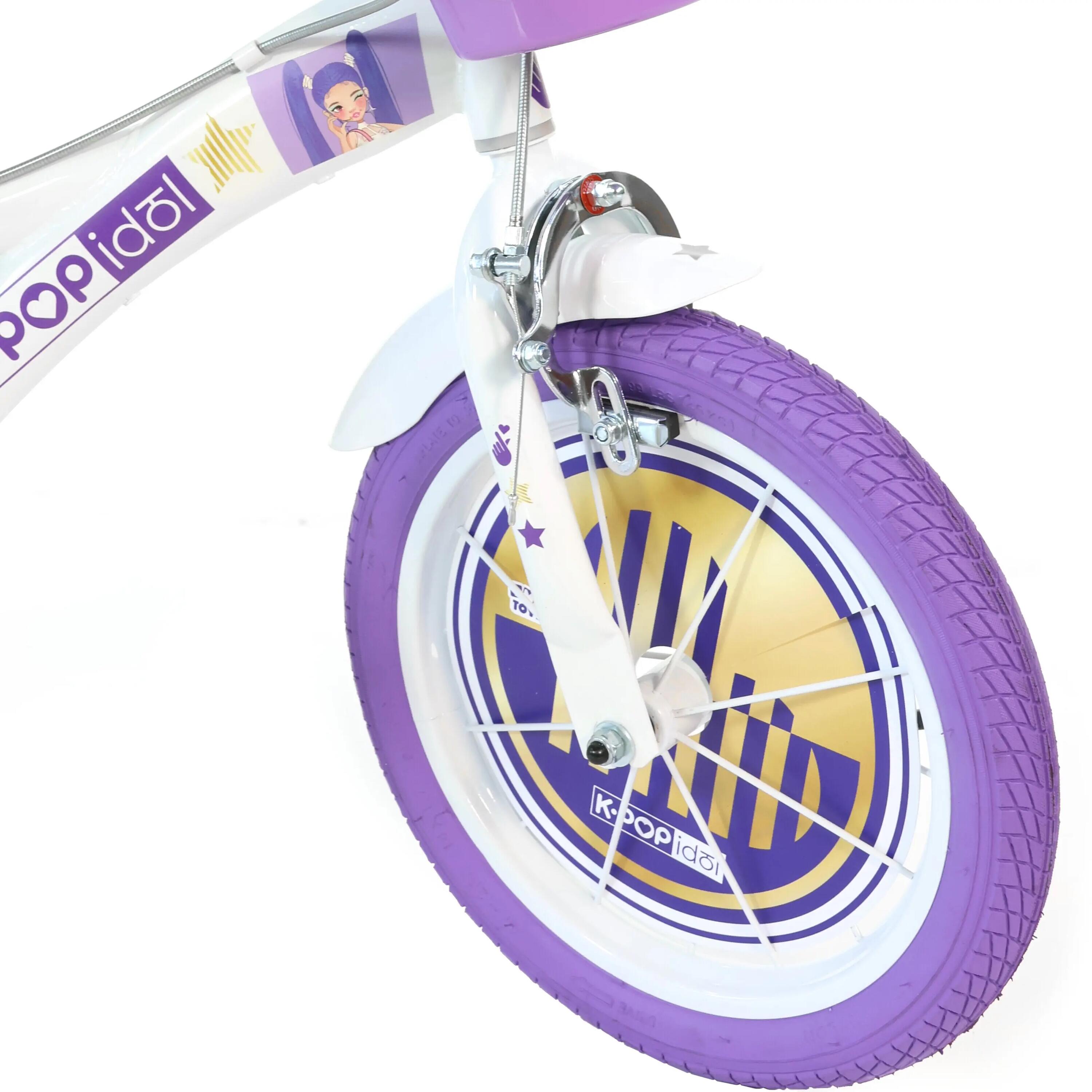 Bicicleta Niños 16 Pulgadas K-Pop Idol rosado 5-7 años 4/4