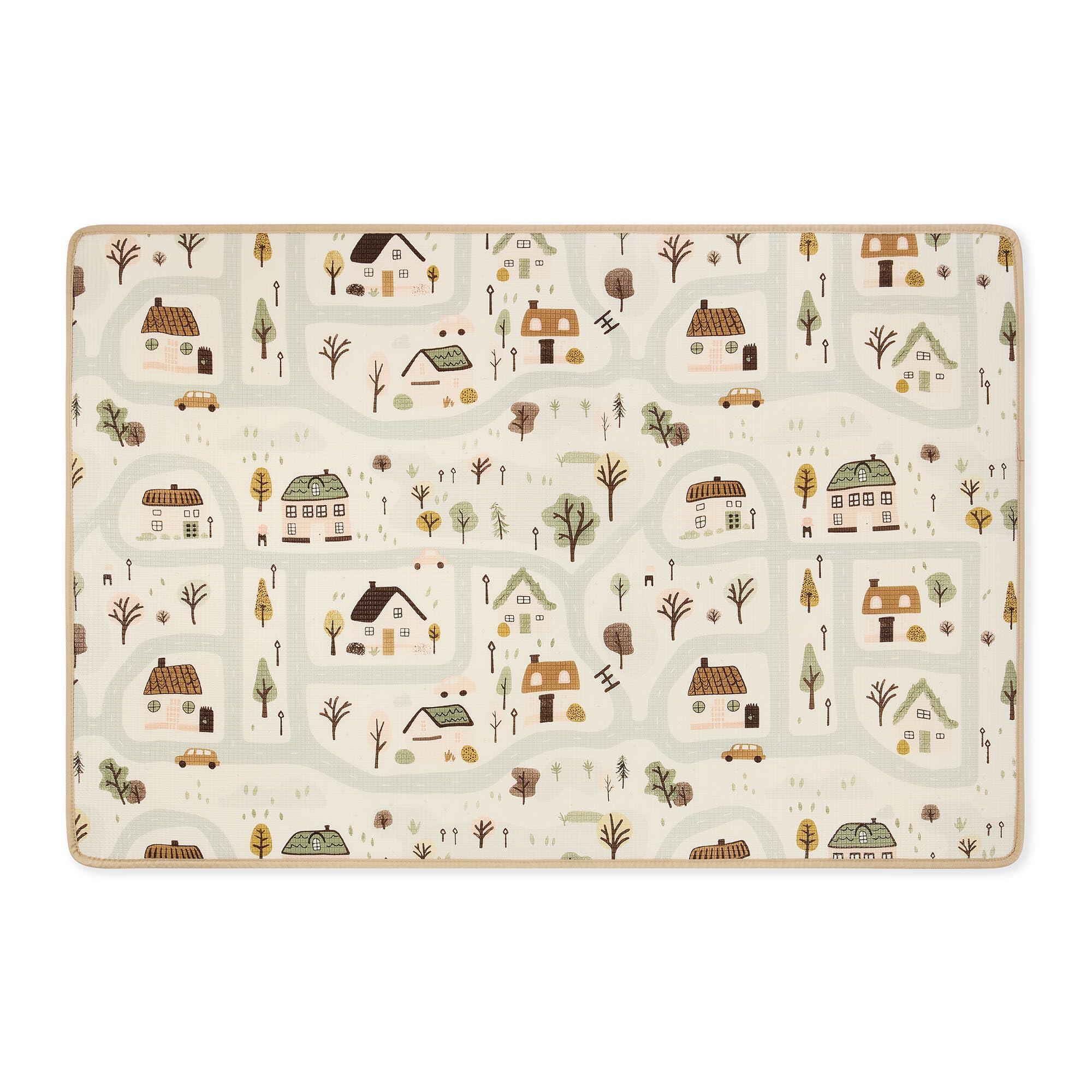 Tapis de jeu réversible - Éveil - Mixte - Mousse XPE, 180x120 cm - Beige sable 9/9