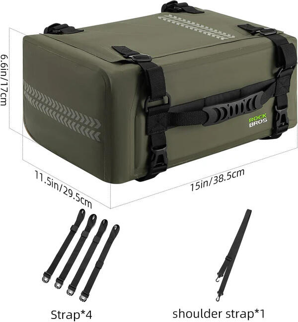 Wodoodporna torba motocyklowa ROCKBROS 30L – 30140054001 3/7