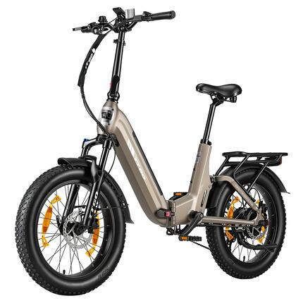 Vélo électrique pour adultes TTGO F7 Batterie 48V 15Ah Pneus 20 pouces