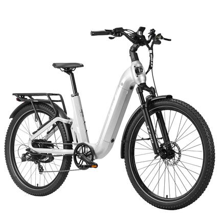 TTGO E-SUVO Rower elektryczny dla kobiet, pełne zawieszenie