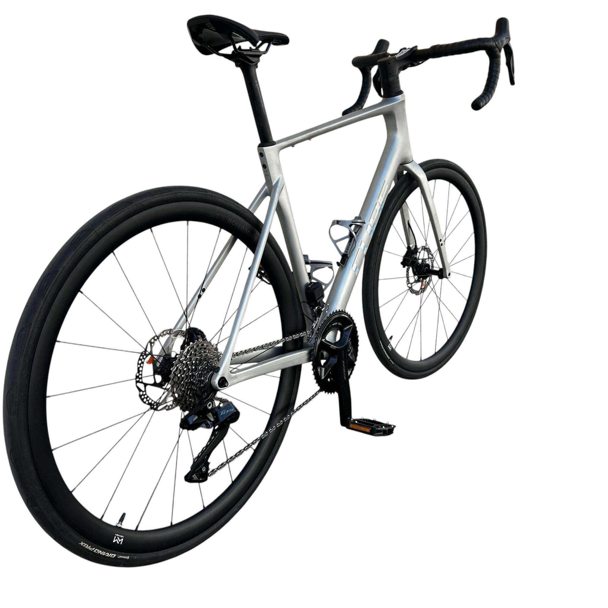 Reconditionné - vélo Course Cube Attain C:62 SLX Shimano 105 Di2 12V - Excellent 5/6