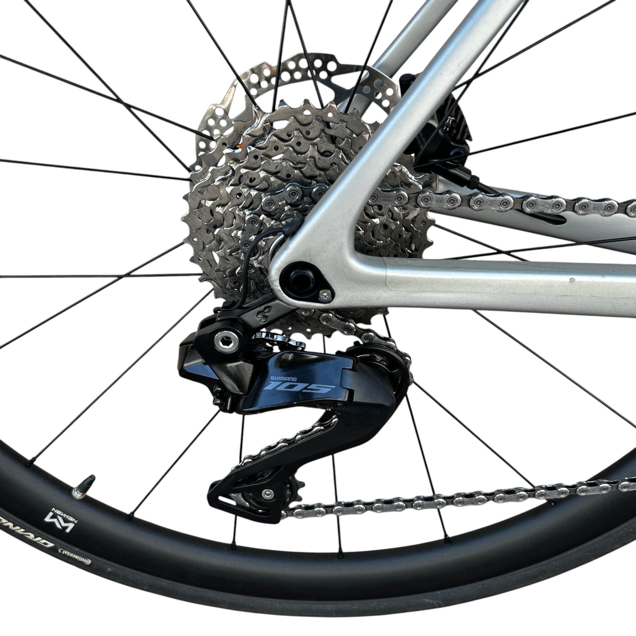 Reconditionné - vélo Course Cube Attain C:62 SLX Shimano 105 Di2 12V - Excellent 4/6