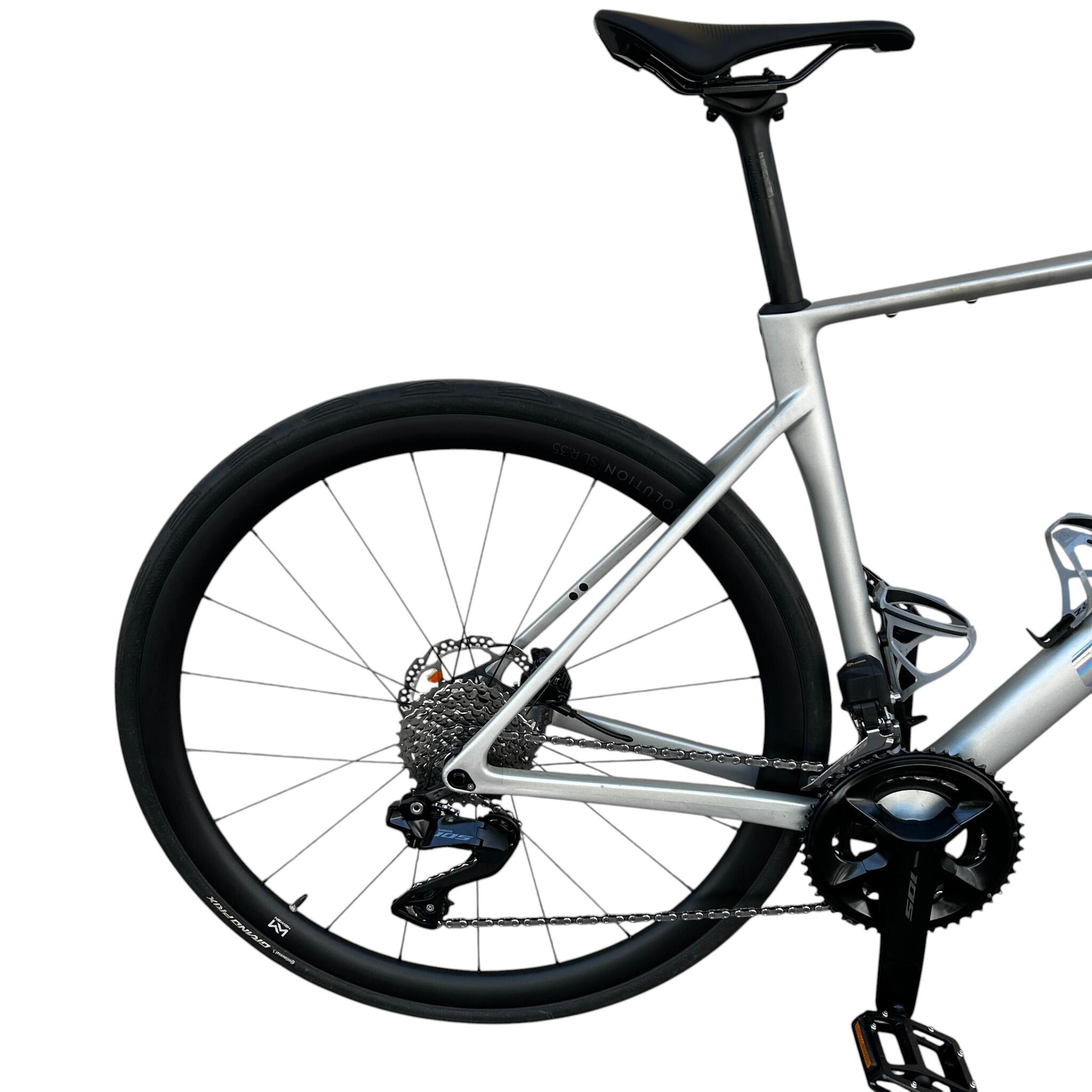 Reconditionné - vélo Course Cube Attain C:62 SLX Shimano 105 Di2 12V - Excellent 3/6