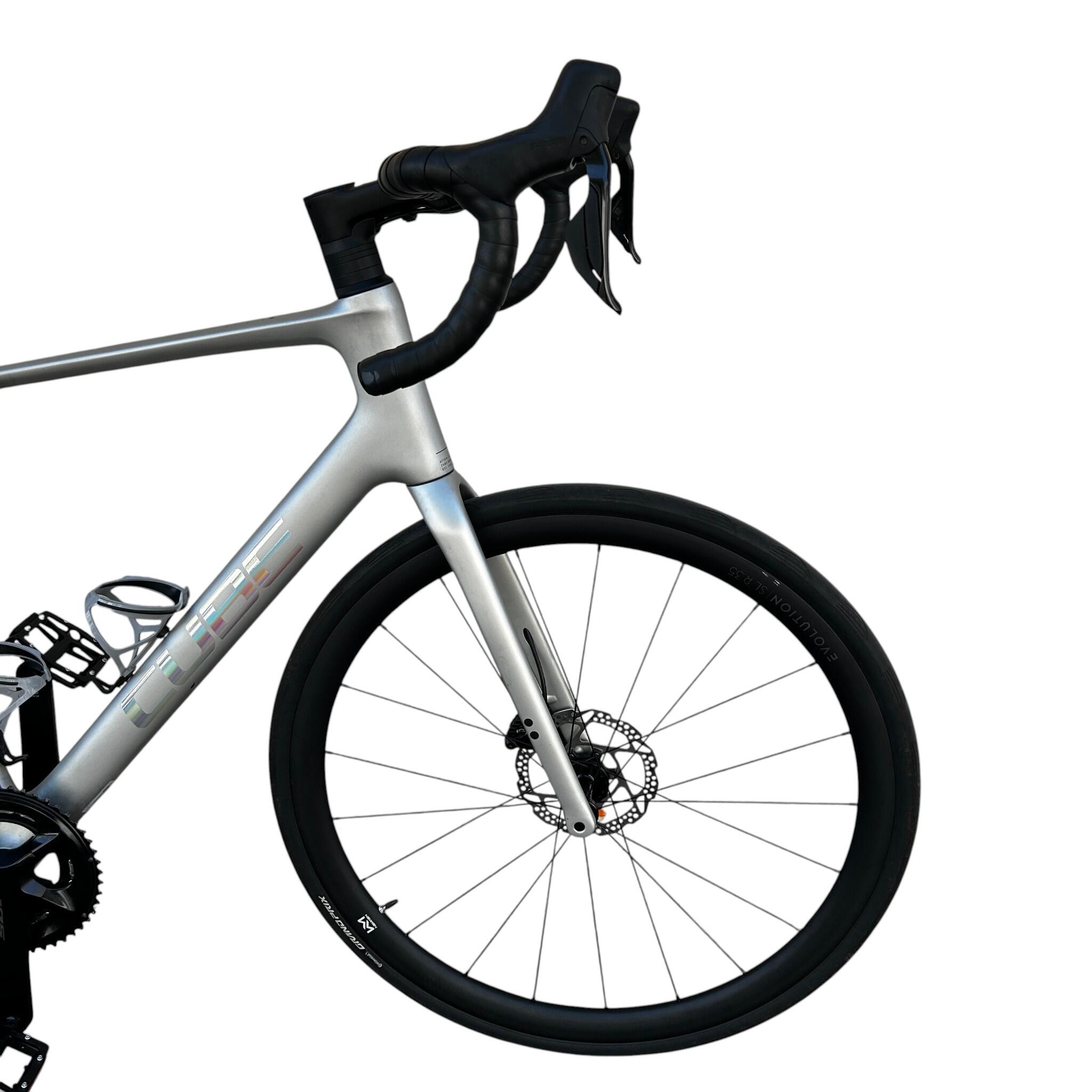 Reconditionné - vélo Course Cube Attain C:62 SLX Shimano 105 Di2 12V - Excellent 2/6