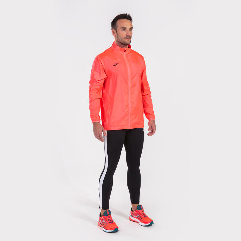 Coupe-vent running Homme Joma Elite vii corail fluo