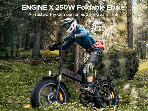 Bici elettrica adulti ENGINE X 250W 20" Fat TT 48V13Ah Città 4/12