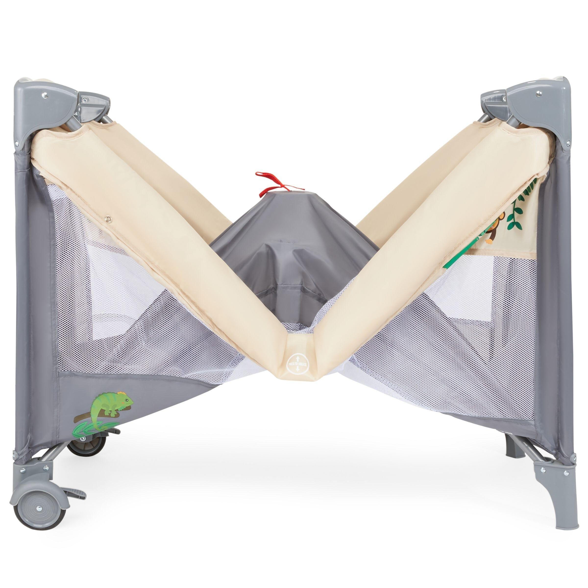 2-in-1 campingbed – baby – 2 slaaphogtes, verwisselbare verschoontafel 9/10