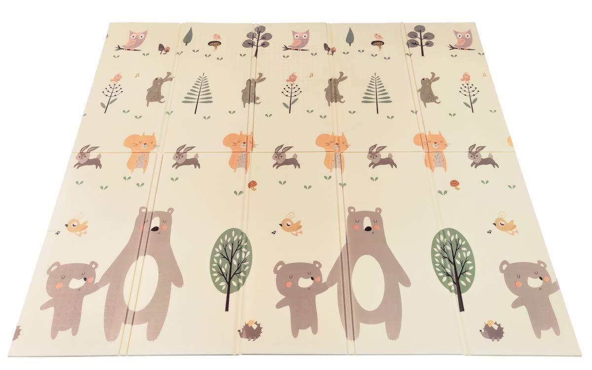 Ontwikkelkleed - baby - opvouwbaar antislip - mamabrum 4/9