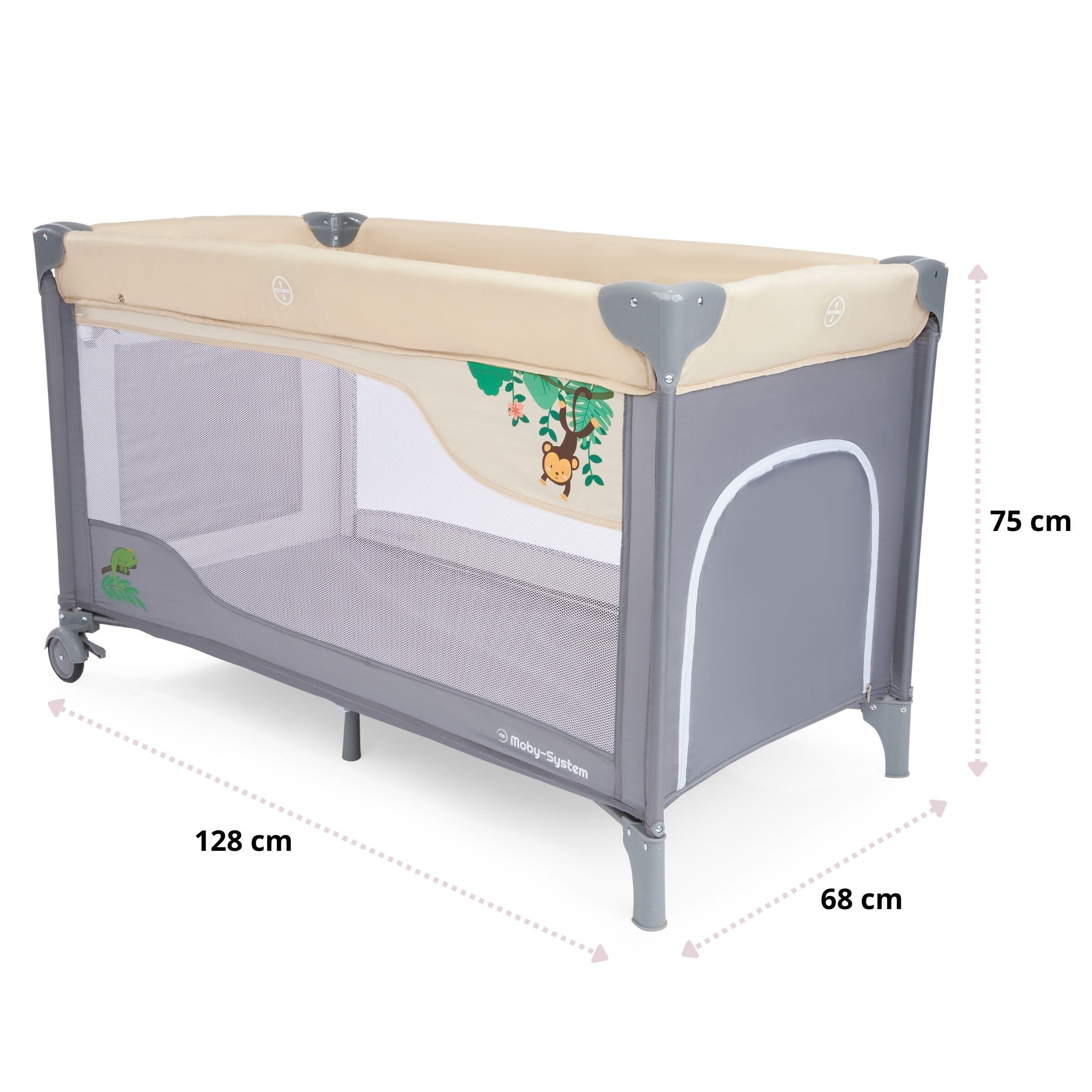 2-in-1 campingbed – baby – 2 slaaphogtes, verwisselbare verschoontafel 7/10
