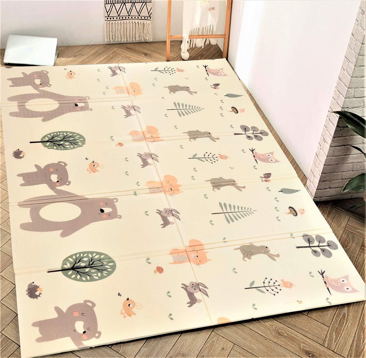 Ontwikkelkleed - baby - opvouwbaar antislip - mamabrum 2/9