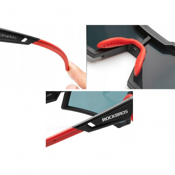 Okulary rowerowe / sportowe z polaryzacją ROCKBROS UV400 (14110006005) 3/7