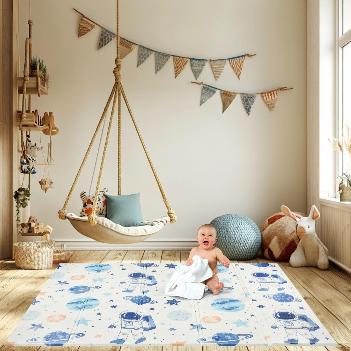Vloerkleed - babyverzorging - gemengd - opvouwbaar 2/10