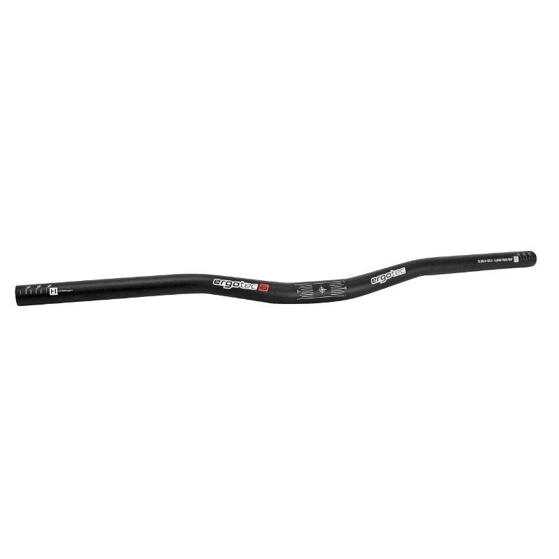 Manubrio a goccia in alluminio (omologato livello 6) Ergotec Low Riser 3/3