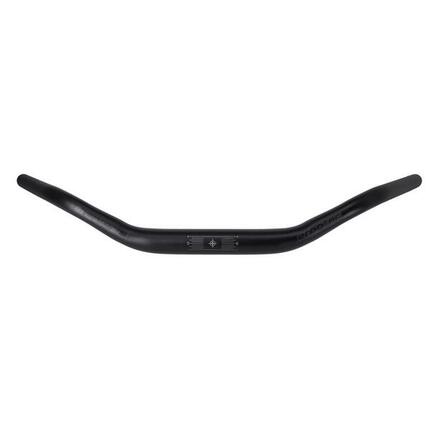 Ergotec barre de guidon Moon Cruiser acier Ø 25,4 mm 610 mm 60° noir