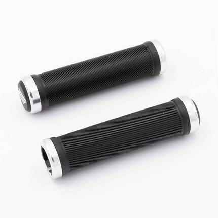 Poignées De Vélo Forward Noir Strives Two Lock 130mm