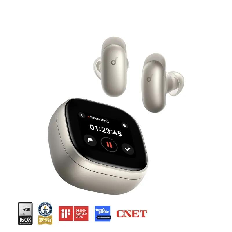 Soundcore Liberty 5 Pro Max Earbuds Gold