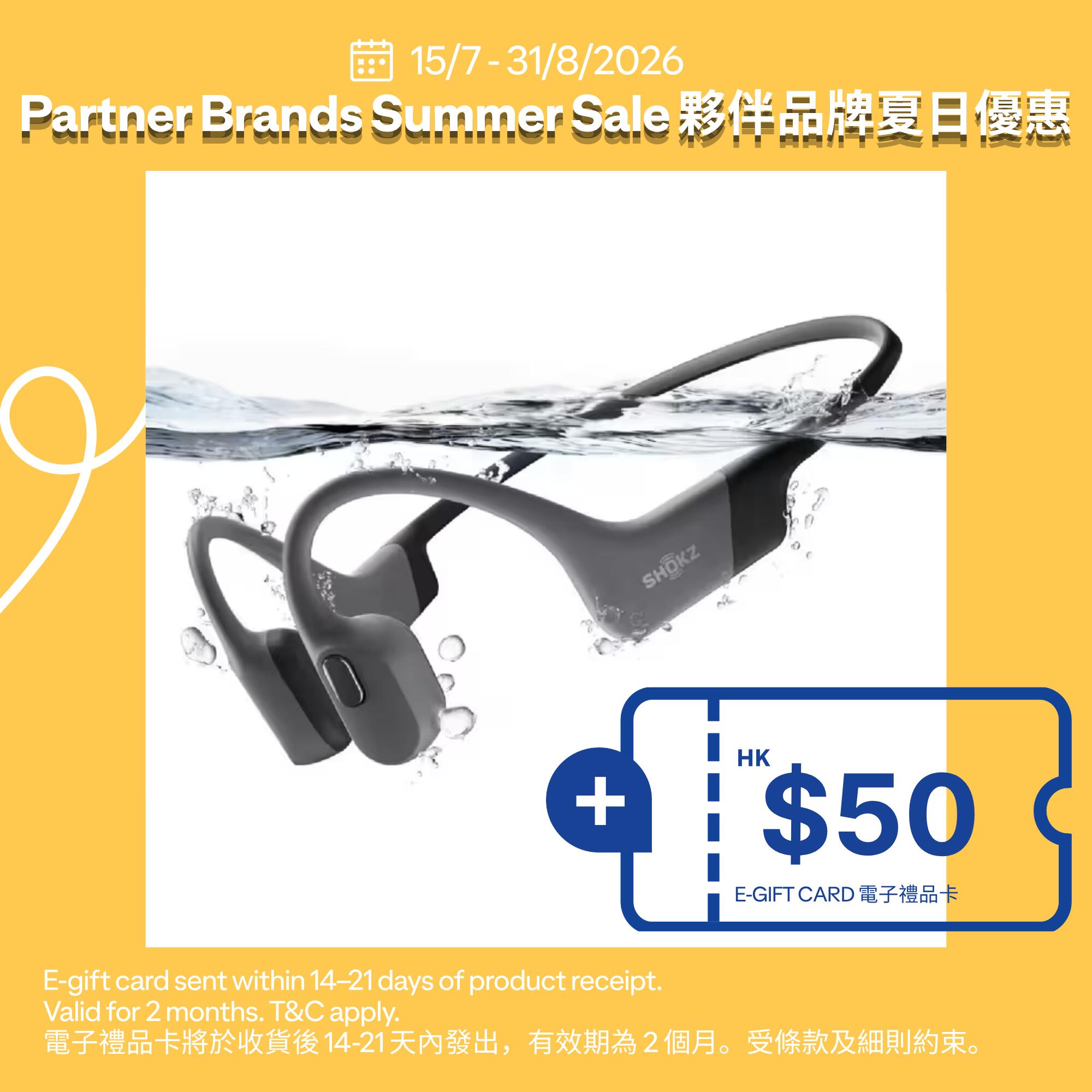OpenSwim Pro S710 Bone Conduction Headphones - Grey