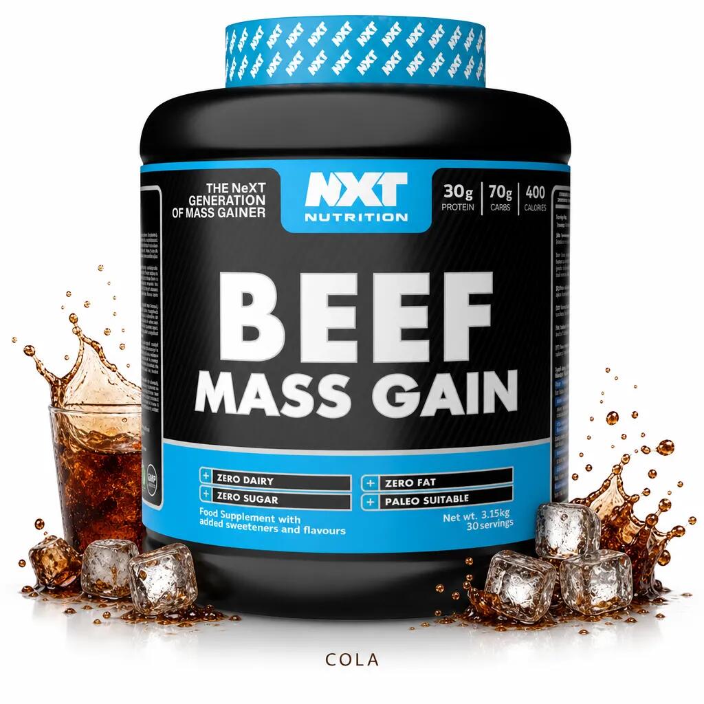 NXT Nutrition Beef Mass 3150g cola
