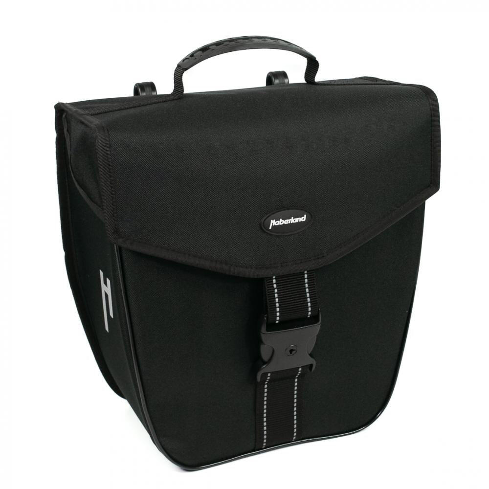 Haberland Classic single pannier bag 16L black 3/3