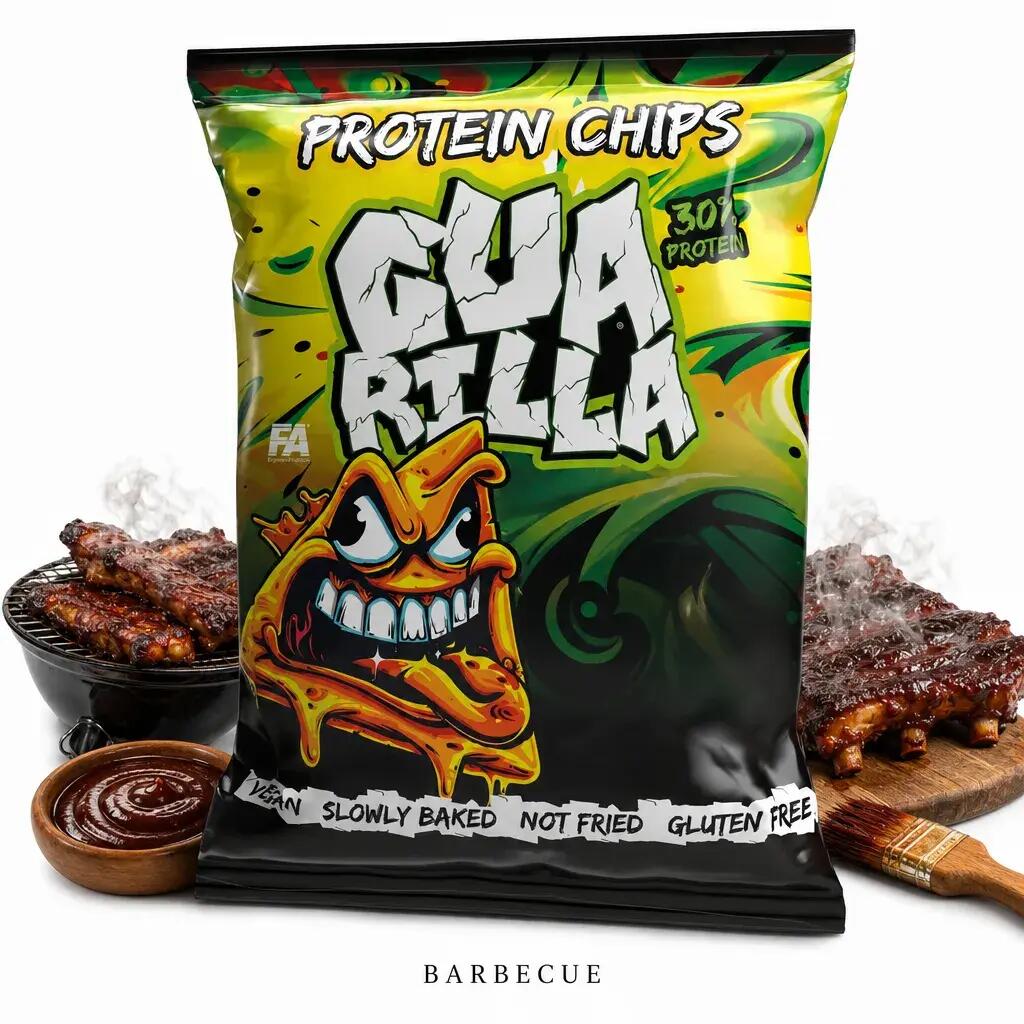 Guarilla Protein Chips 60g Barbecue