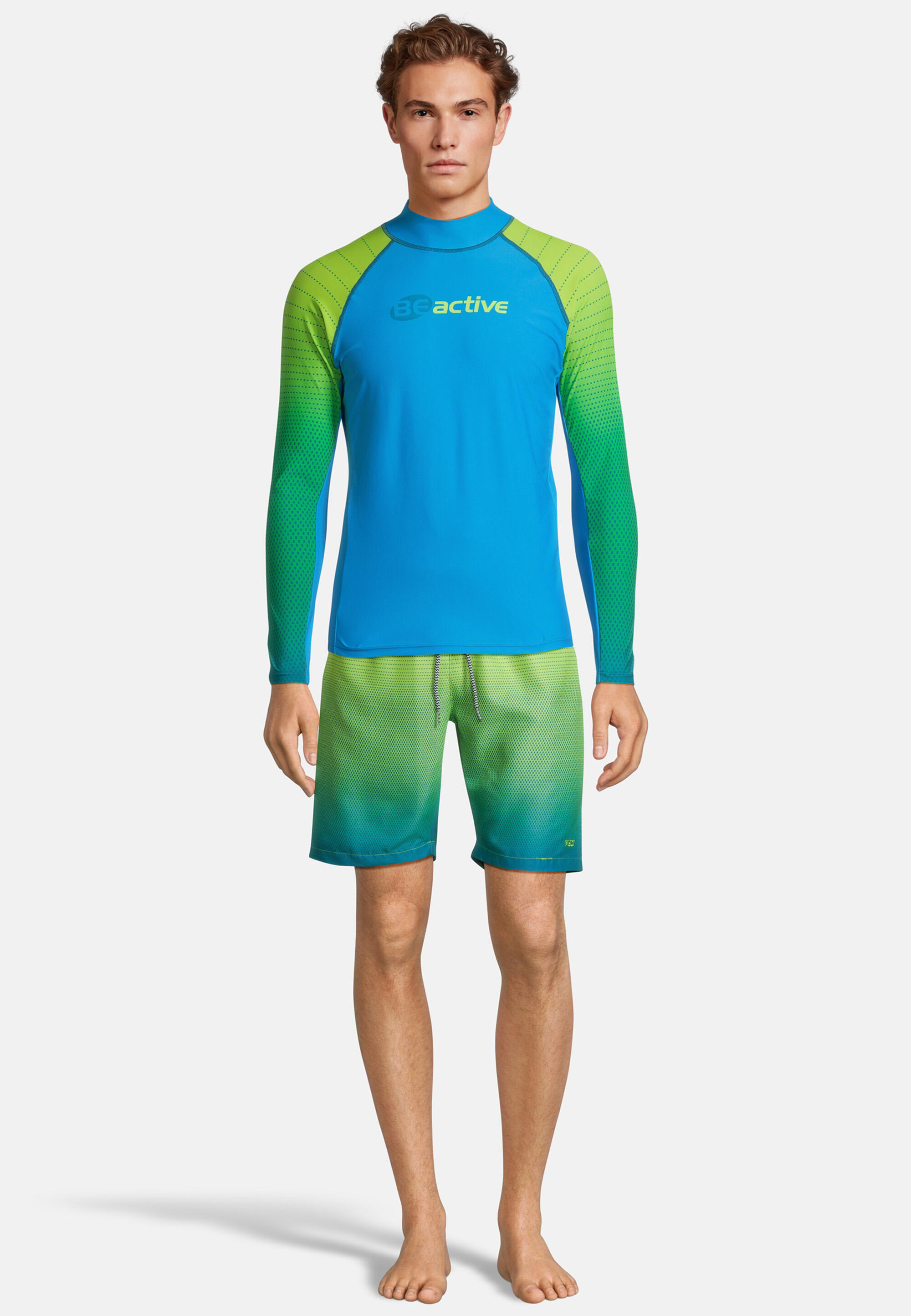 Schwimm-Shirt GRADIENT DOTS 7/9