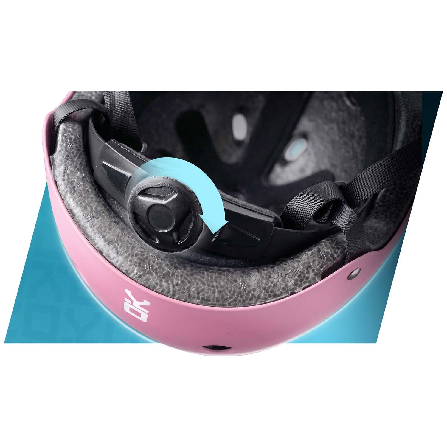 Kask sportowy rowerowy na hulajnogę rolki dla dzieci, młodzieży SOKE 5/7
