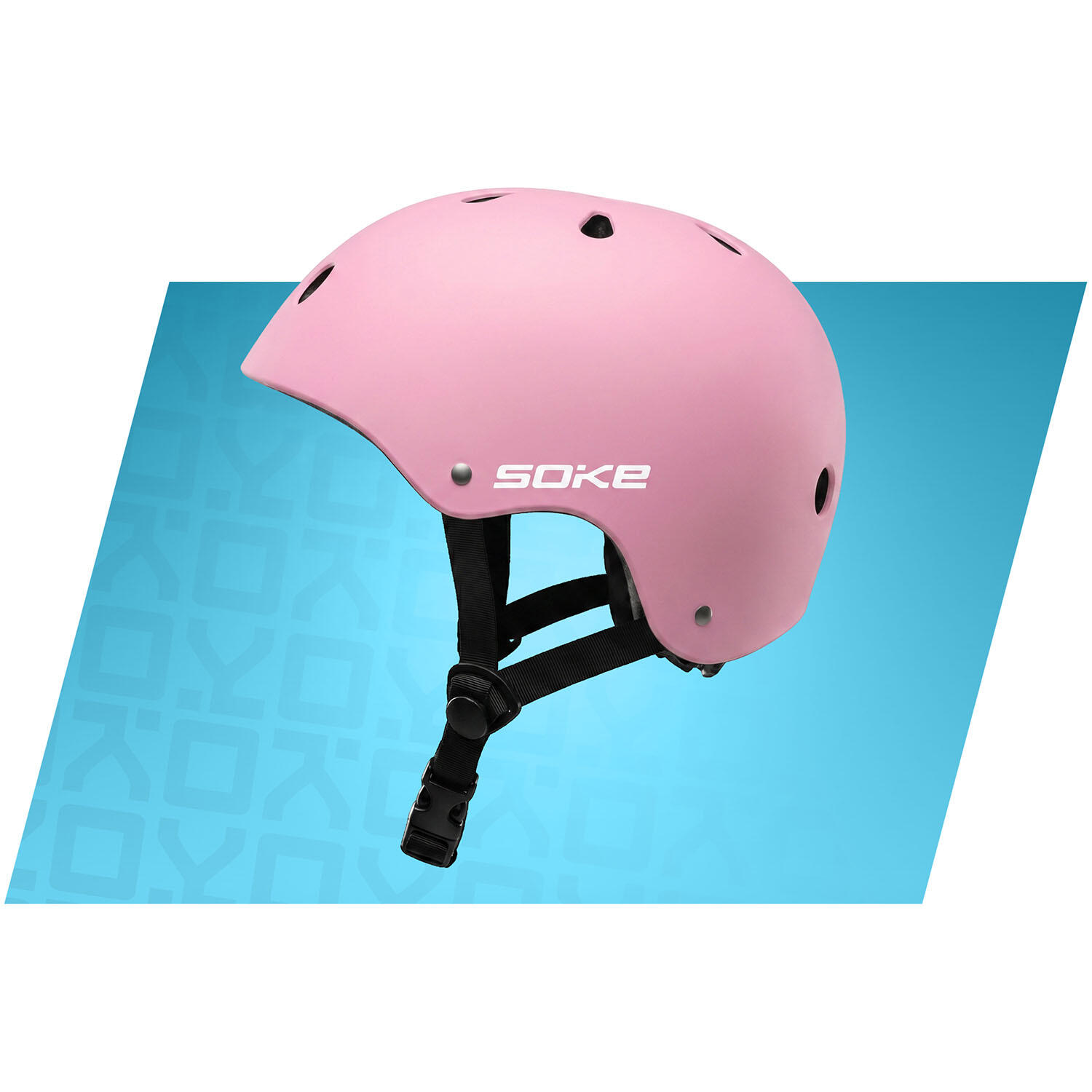 Kask sportowy rowerowy na hulajnogę rolki dla dzieci, młodzieży SOKE 3/7