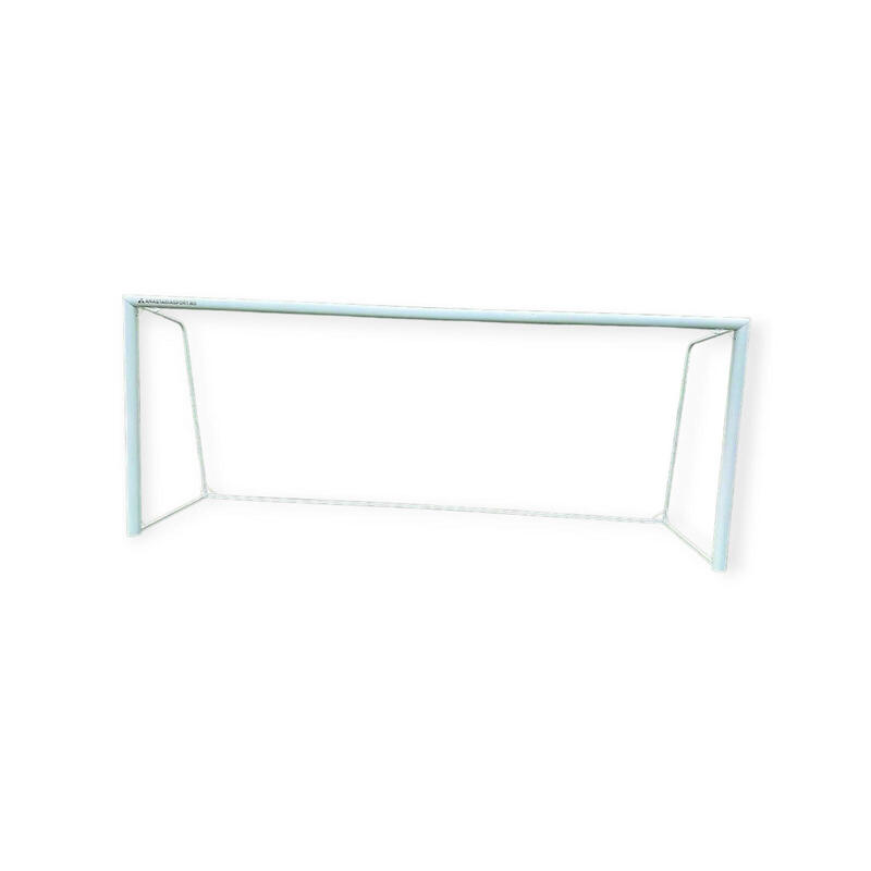 Poarta fotbal 5x2, aluminiu, profil 120x 100 mm, 5x2 m, mobila, spate din otel