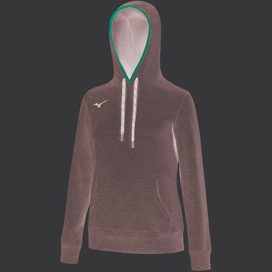 Sweatshirt à capuche Mizuno femme Team Mizuno