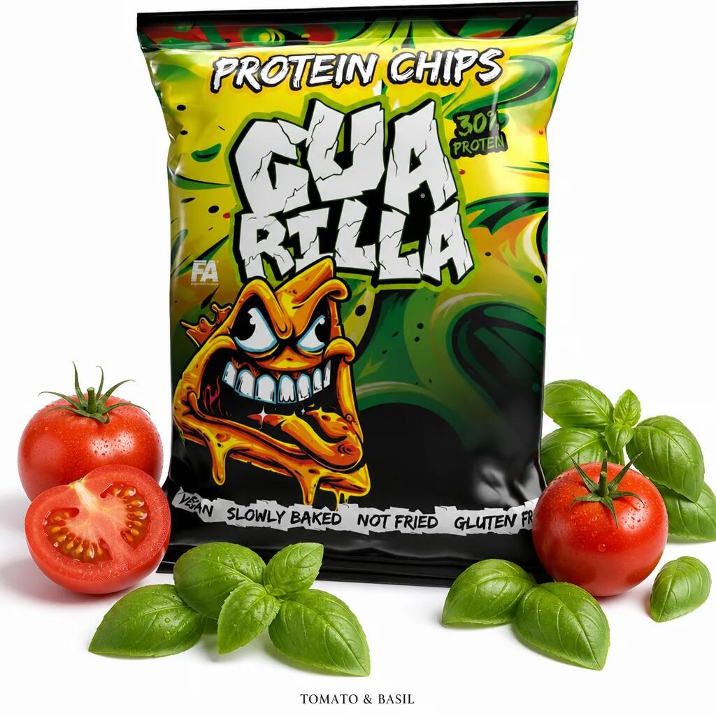 Guarilla Protein Chips 60g tomato & basil