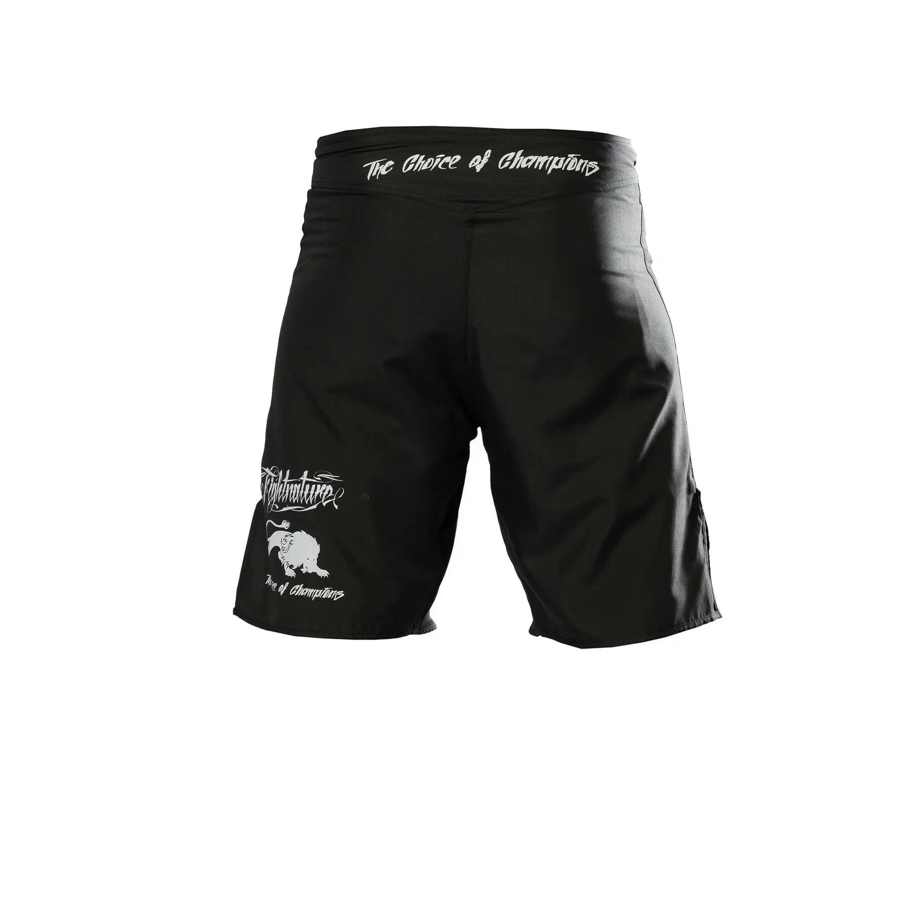 Short MMA Schwarz Fightnature 3/4