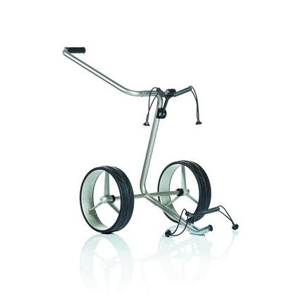 Chariot manuel de golf 2 roues enfant JuCad Acier Inoxydable