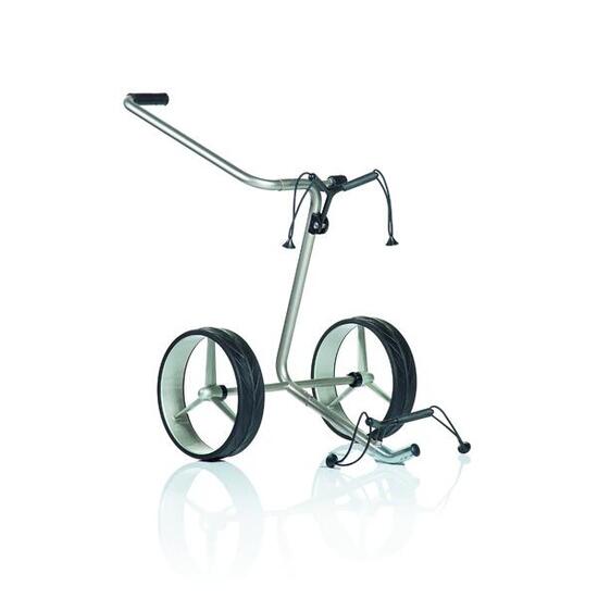 Chariot manuel de golf 2 roues enfant JuCad Acier Inoxydable